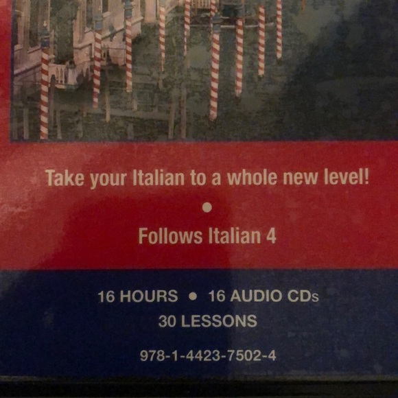 - Pimsleur Italian 5, 2nd edition, 16 CD set, 30 lessons - Picture 3 of 6